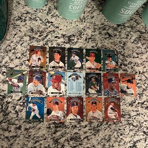 1991 Donruss Diamond Kings Rare baseball card set in excellent condition.